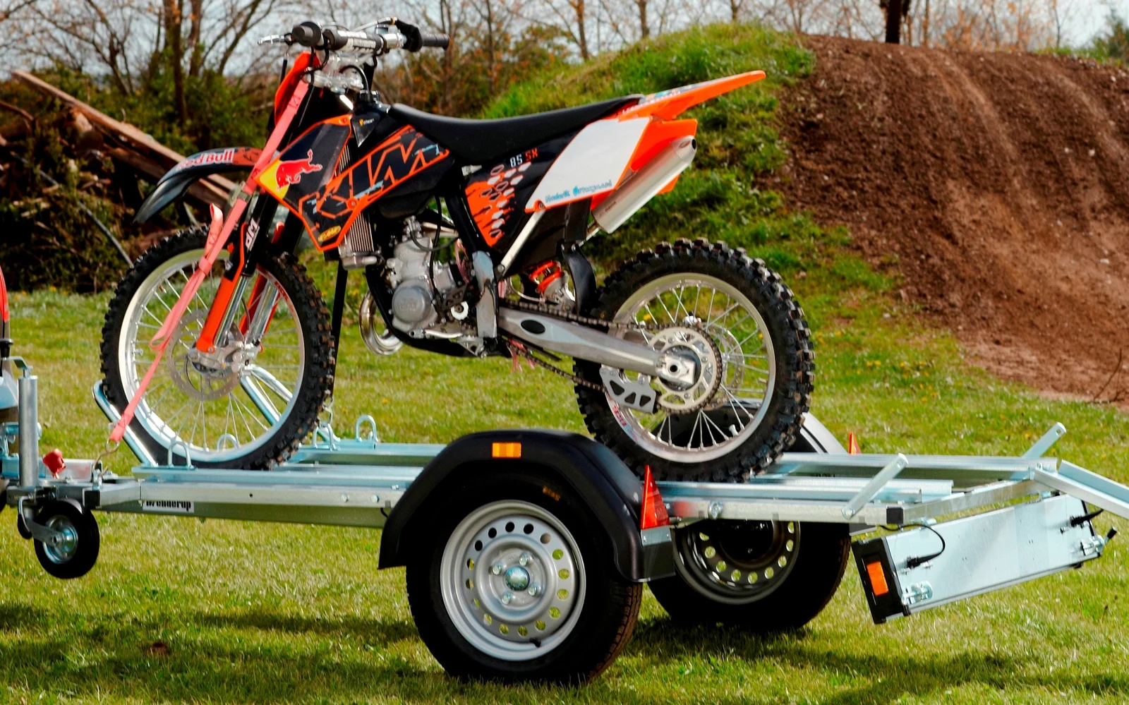 Remorque pour moto à 2 rails BRENDERUP – Image 2