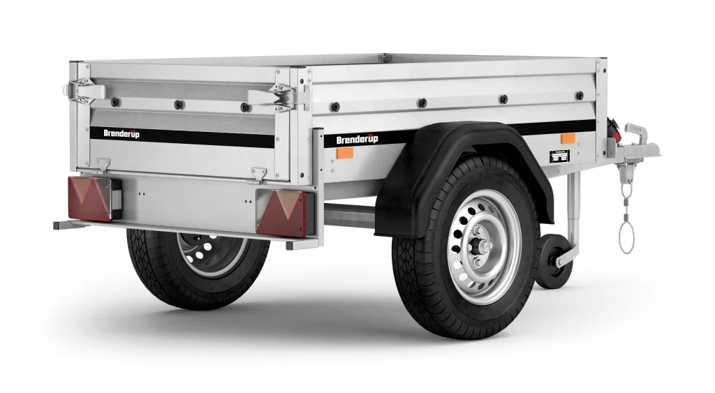 1,44 m x 0,95 m 500 kg BRENDERUP avec des extensions de grille – Image 4