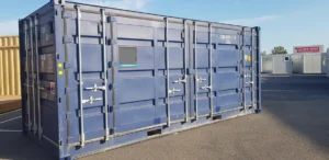 Container BOX aménagé 20′ Open-Side