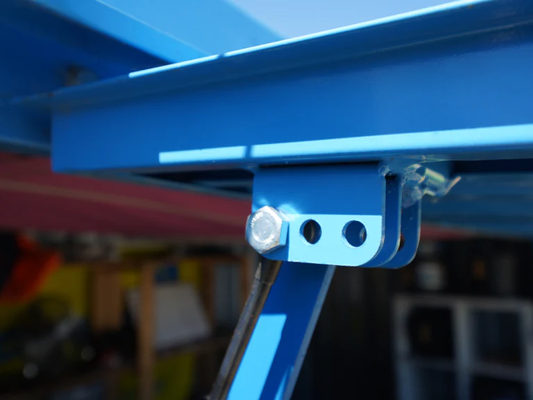 Container Bar Pliable 4 × 2 mètres – Bleu RAL 5012 – Image 4