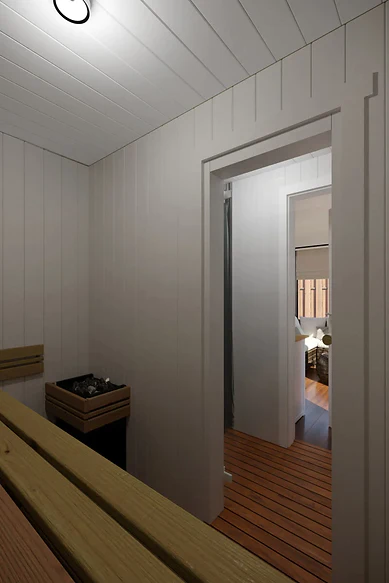 Conteneur d’Expédition Sauna Cabin V6 – Image 5