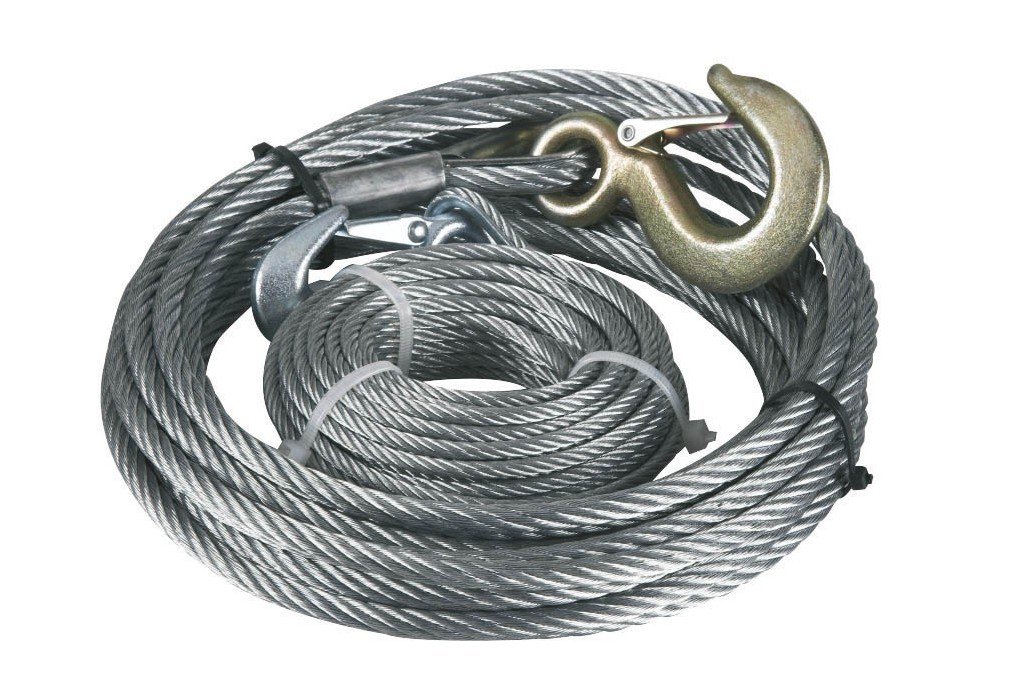 Câble Pour Treuil 12,5 Mètres Diam 7 MM