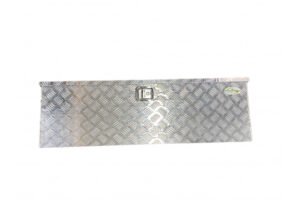 Coffre de rangement aluminium 123 X 38 X 38 cm