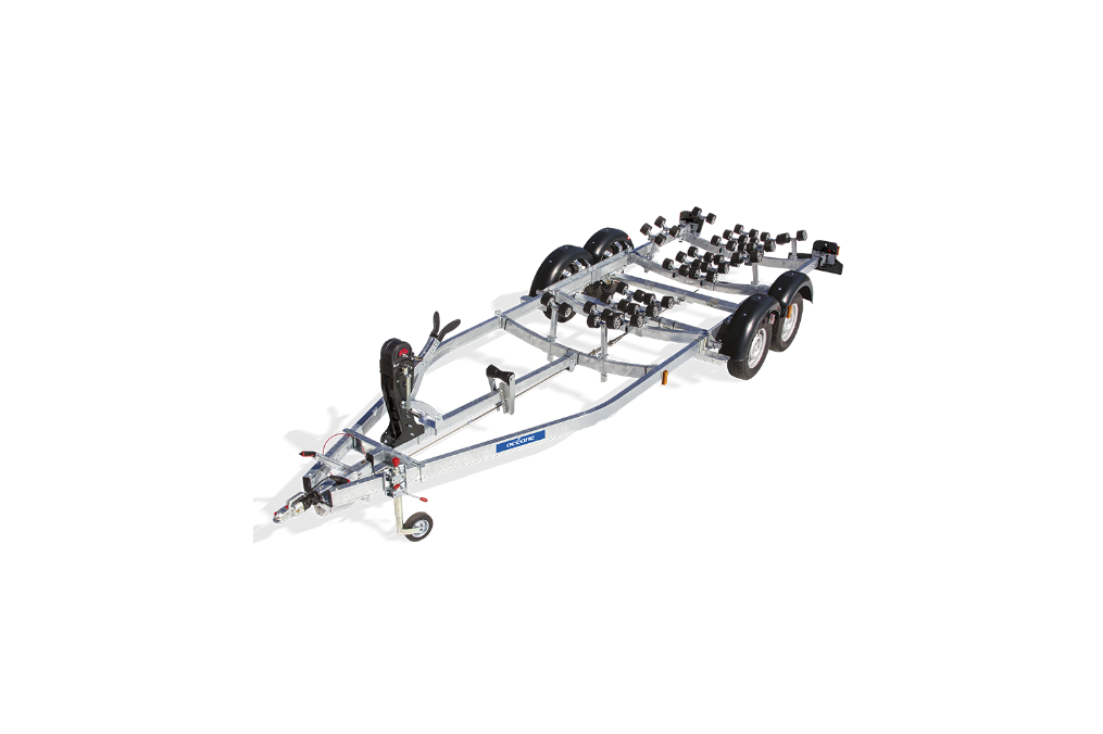 Multi-Rouleaux Freinée OCEANE 2 ESSIEUX PTAC 1800Kg O182S-65