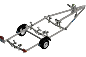 Multi-Rouleaux non freinée OCEANE PTAC 750Kg O075S-55