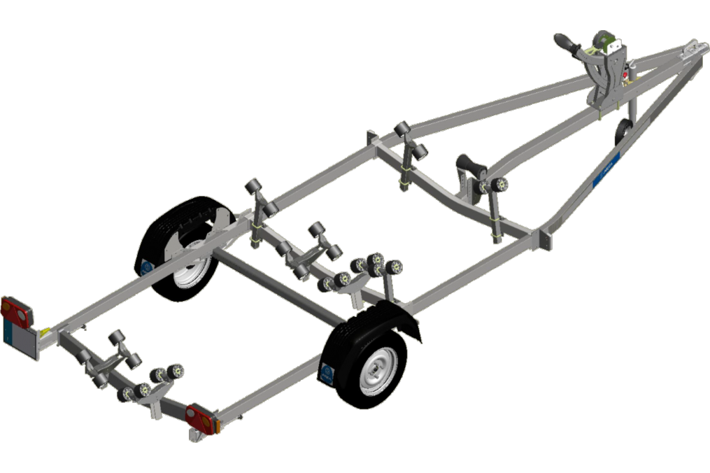 Multi-Rouleaux non freinée OCEANE PTAC 750Kg O075S-55