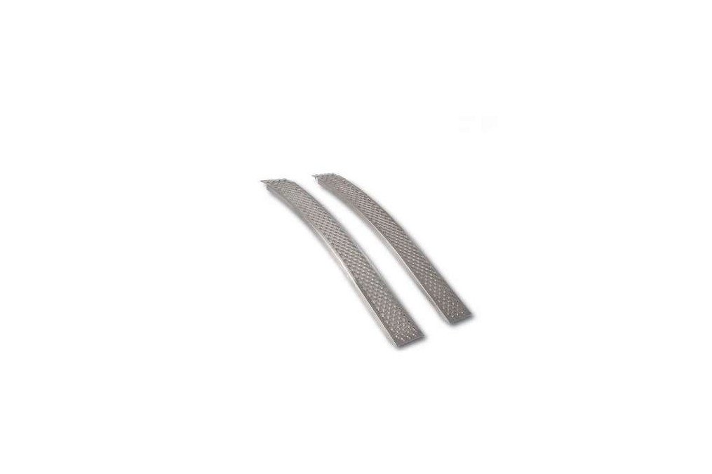 Rampe de chargement aluminium courbées 2m