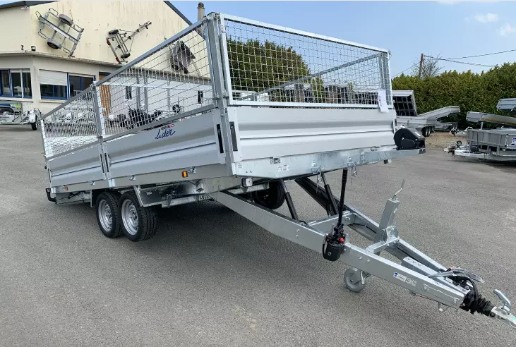 Remorque Plateau roues dessous 32660 – PTAC 3500 kg (506 x 215) – LIDER