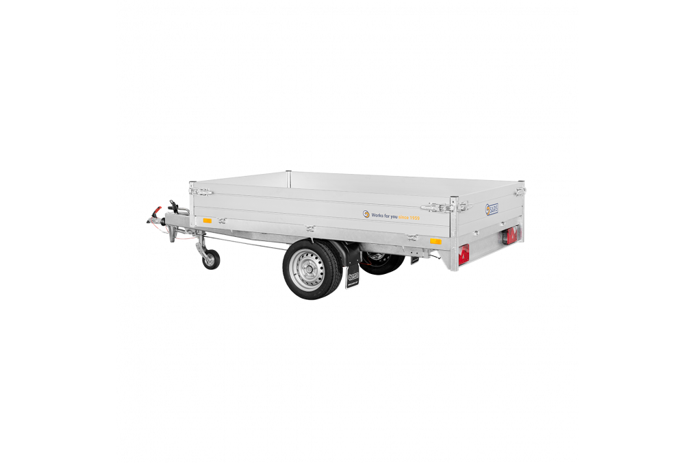 Remorque benne K127615015001 – PTAC 1500 kg (276×150) – SARIS