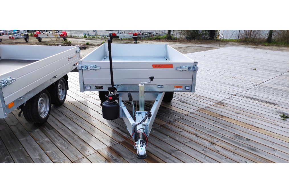 Remorque benne K130617020002 – PTAC 2000 kg (306×170) – SARIS – Image 3