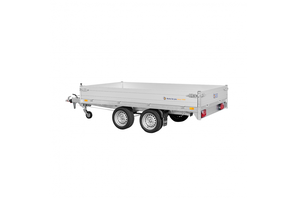 Remorque benne K130617020002 – PTAC 2000 kg (306×170) – SARIS