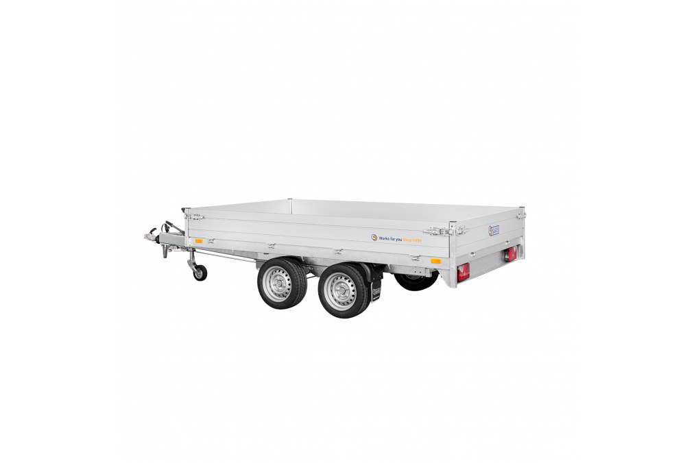 Remorque benne K130617035002 – PTAC 3500 kg (306×170) – SARIS