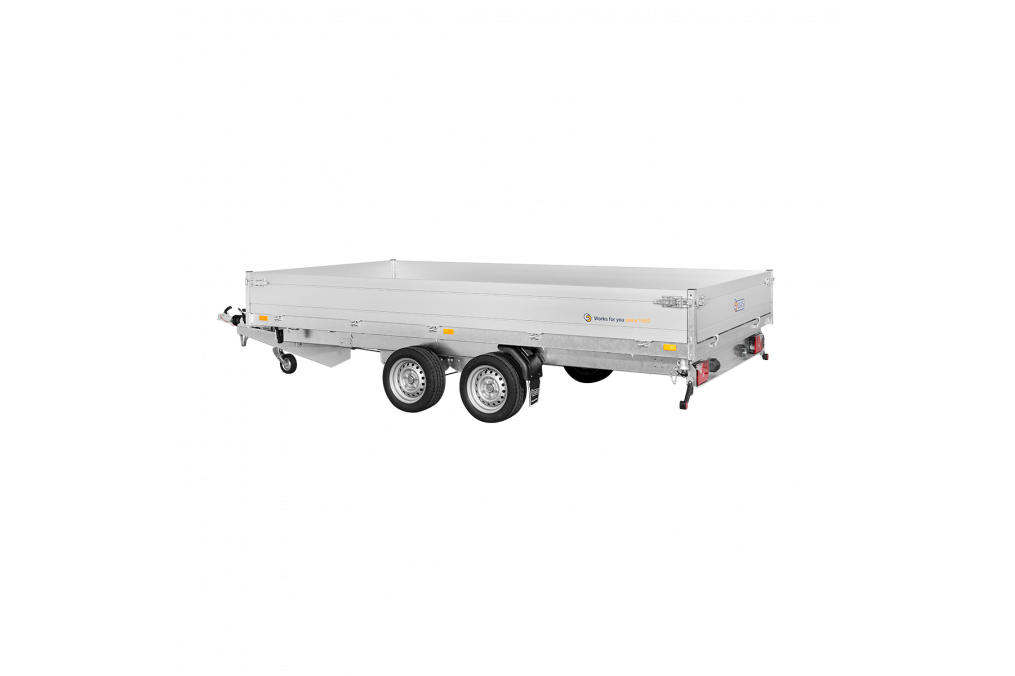 Remorque benne K140620435002E – PTAC 3500 kg (406×204) – SARIS