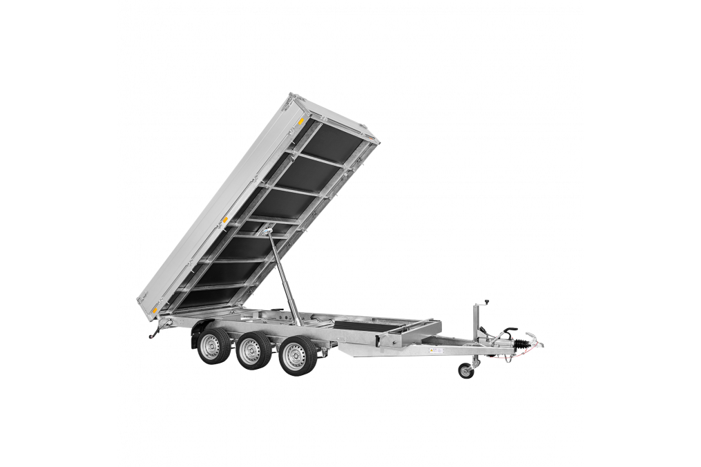 Remorque benne K140620435003BE – 3500 kg (406×204) Triple – SARIS – Image 2