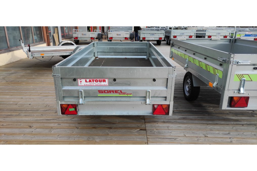 Remorque Freinée R261F113+NUE – PTAC 1300 kg (253 x 129) – SOREL – Image 7