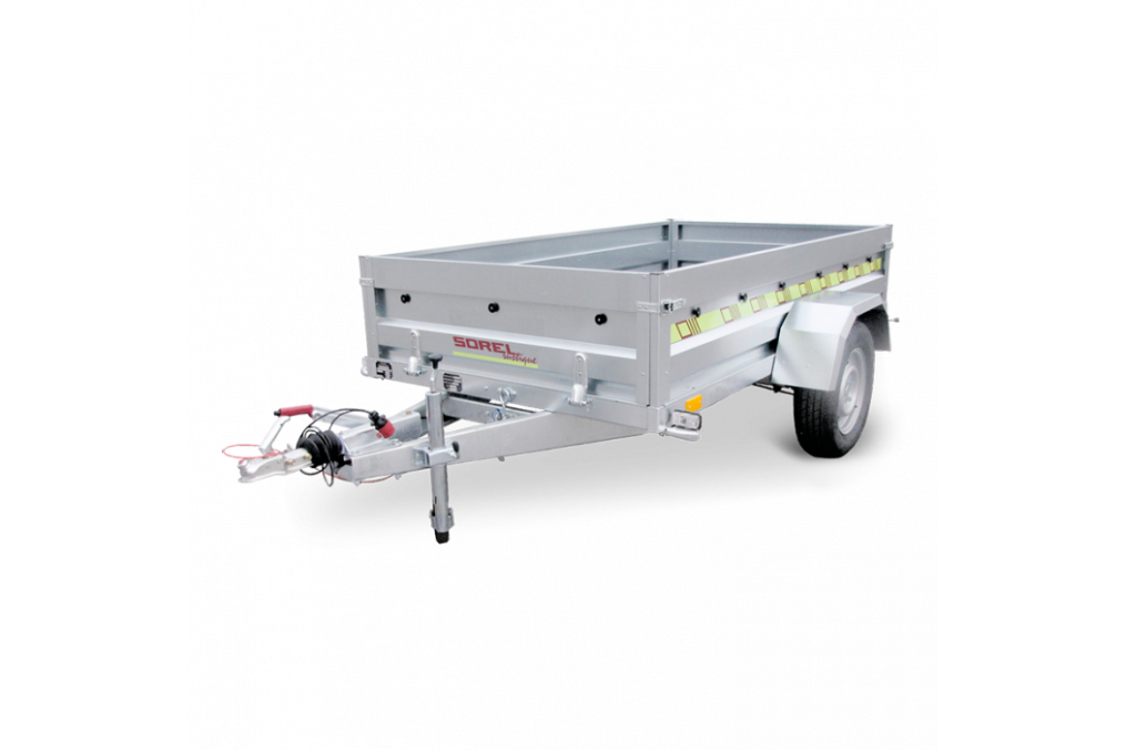 Remorque Freinée R261F113+NUE – PTAC 1300 kg (253 x 129) – SOREL