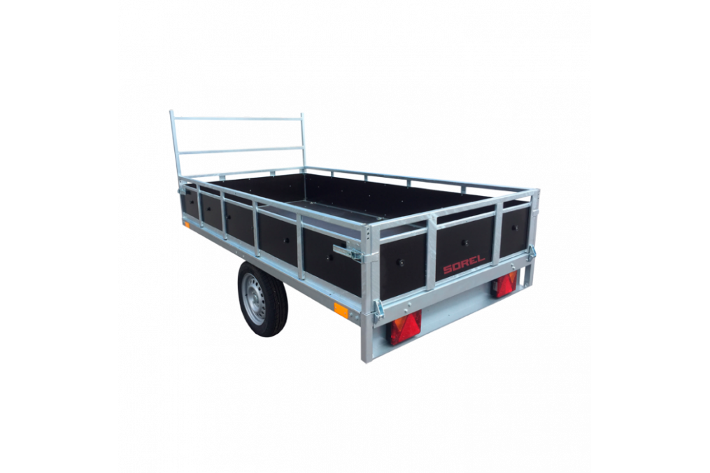 Remorque Nordika Bois N255BNUE – PTAC 500kg (250 x 129) – SOREL – Image 3