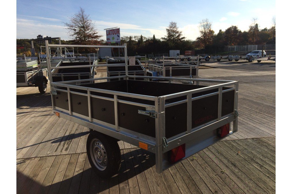 Remorque Nordika Bois N255BNUE – PTAC 500kg (250 x 129) – SOREL – Image 11