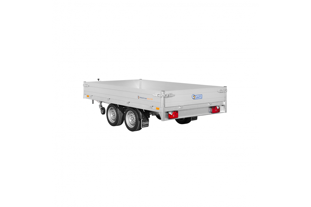 Remorque plateau PL30617035002 – PTAC 3500 kg (306×170) – SARIS – Image 2