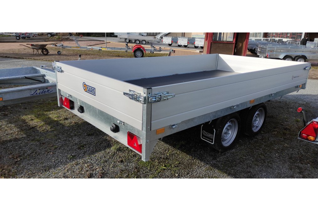 Remorque plateau PL35618427002 – PTAC 2700 kg (356×184) – SARIS – Image 4