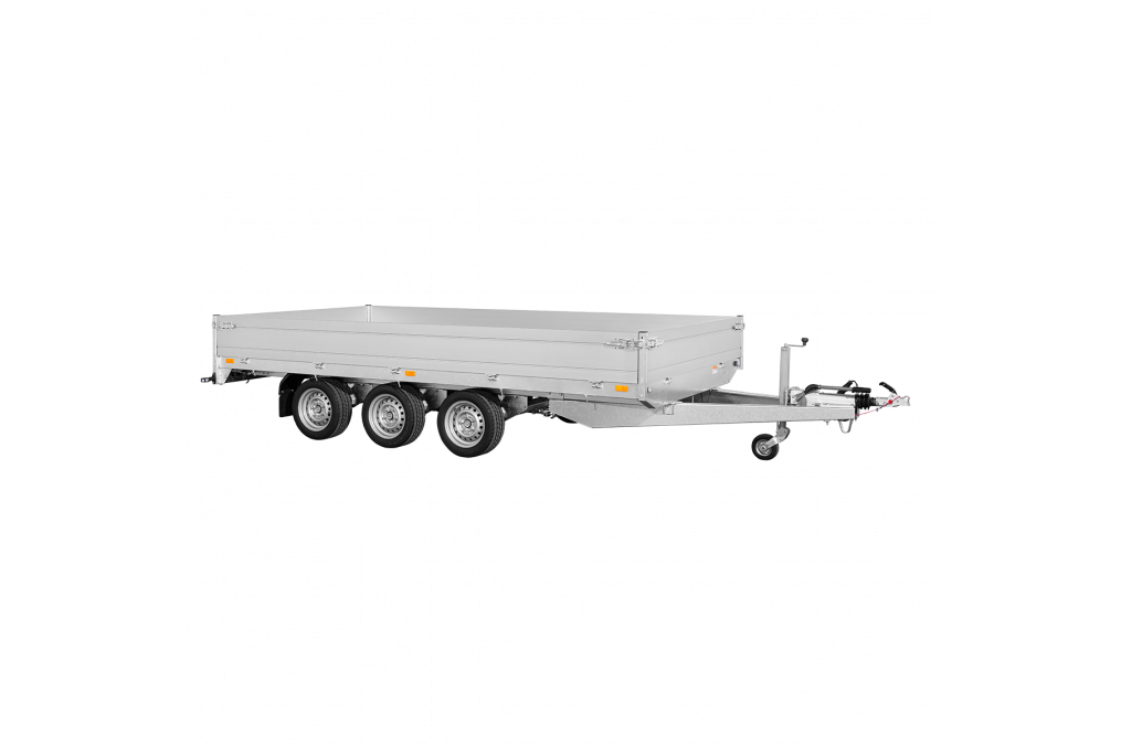 Remorque plateau PL40620435003 – PTAC 3500 kg (406×204) – SARIS – Image 2