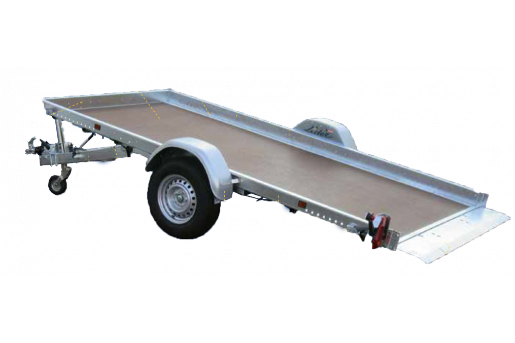 Remorque Plateau Robust 40386 – PTAC 1600kg (350 x 180) – LIDER