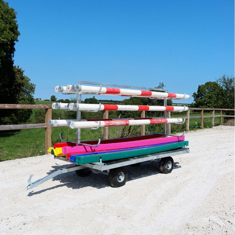 Remorque Porte Barre Double
