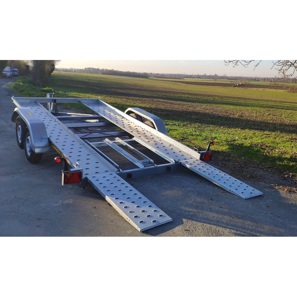 Remorque Porte-Véhicule PV 200 – 400 x 190 cm – PTAC 2700 kg