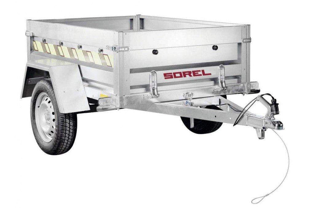 Remorque Rustique R150 NUE – PTAC 500 kg (146 x 98) – SOREL