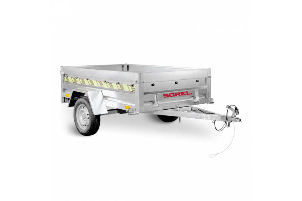 Remorque Freinée R261F113NUE – PTAC 1300kg (253×129) – SOREL
