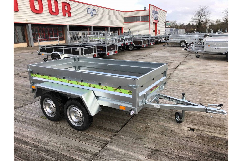 Remorque Rustique R256NUE – PTAC 500 kg (236 X 129) – SOREL – Image 7