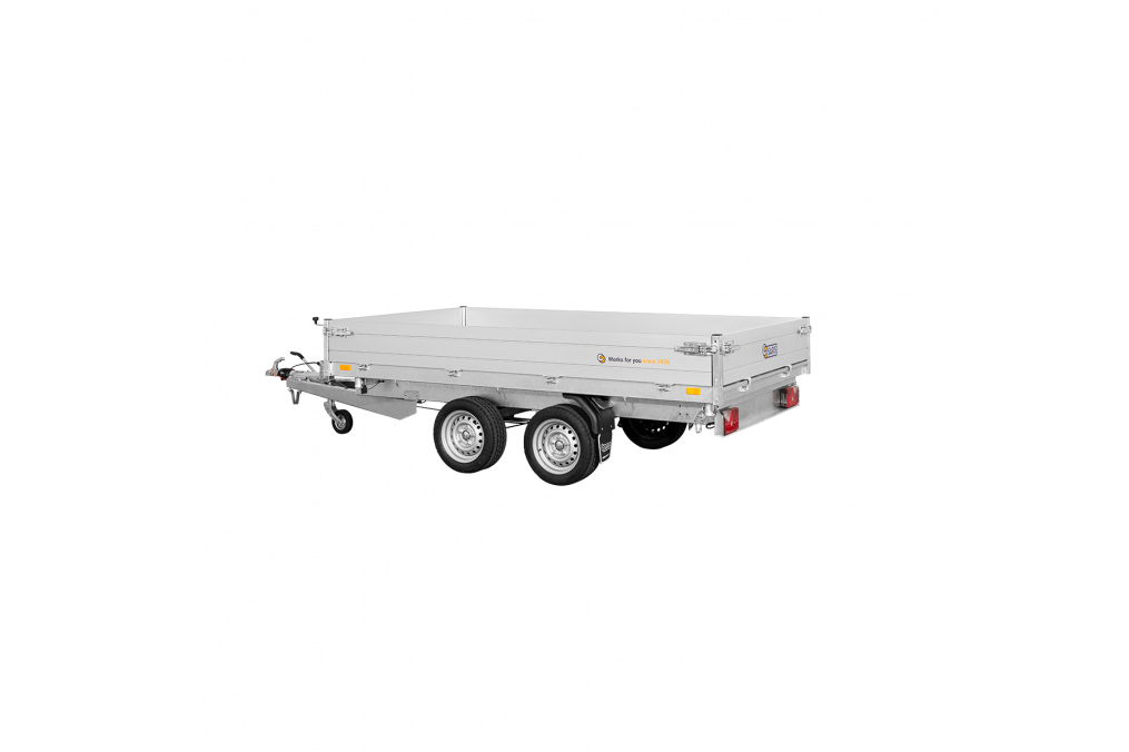 Remorque tribenne K330618427002 – PTAC 2700 kg (306×184) – SARIS