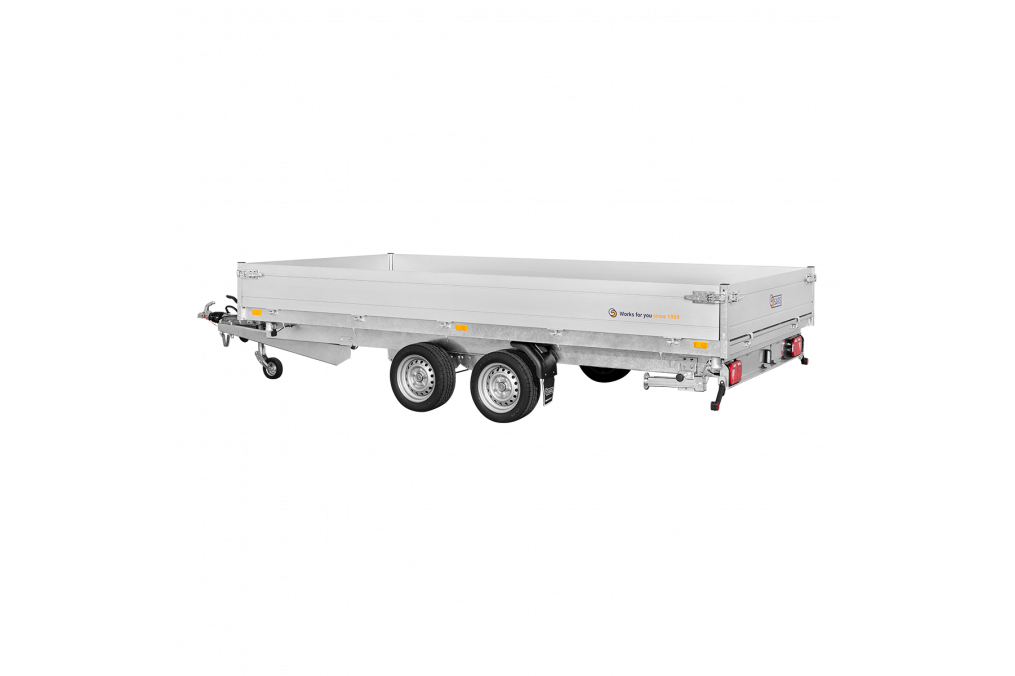 Remorque tribenne K340620435002 – PTAC 3500 kg (406×204) – SARIS