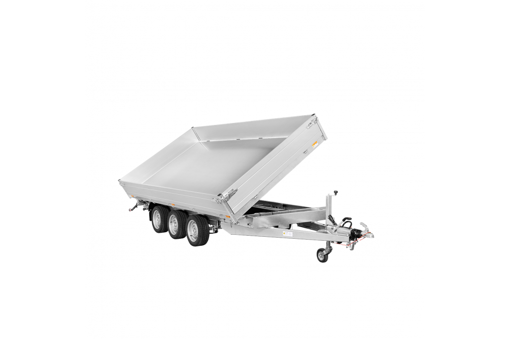 Remorque tribenne K340620435003B – PTAC 3500 kg (406×204) – SARIS