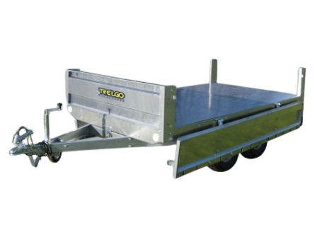Remorque TRELGO TRIGANO VA 254 DE – Double essieu – PTAC 500 ou 750 kg