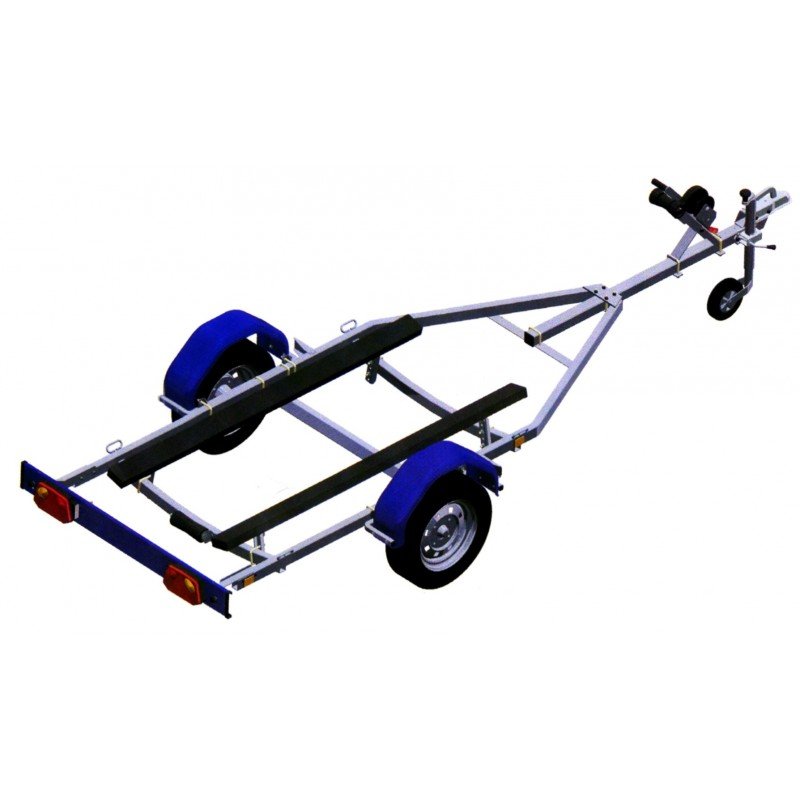 Remorque Porte Jet-Ski – PTAC 750 kg – Roues 13″